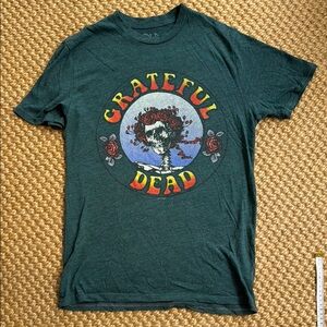 Chaser Grateful Dead Forest Green Short Sleeve Tee